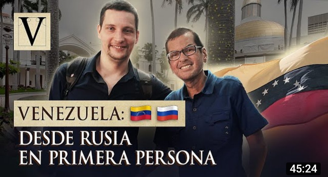 Trabajar al lado de Víctor Ternosvky de la cadena Spukni y mostrarle la verdad de nuestro amado país, es todo un honor ! <a href="/NicolasMaduro/">Nicolás Maduro</a> <a href="/delcyrodriguezv/">Delcy Rodríguez</a> <a href="/jorgerpsuv/">Jorge Rodríguez</a> <a href="/dcabellor/">Diosdado Cabello R</a> <a href="/taniapsuv/">Tania Valentina Díaz</a> <a href="/HelenaSalcedo1/">Elena Salcedo</a> <a href="/FreddyBernal/">Freddy Bernal</a>
youtu.be/fyP992gCMps