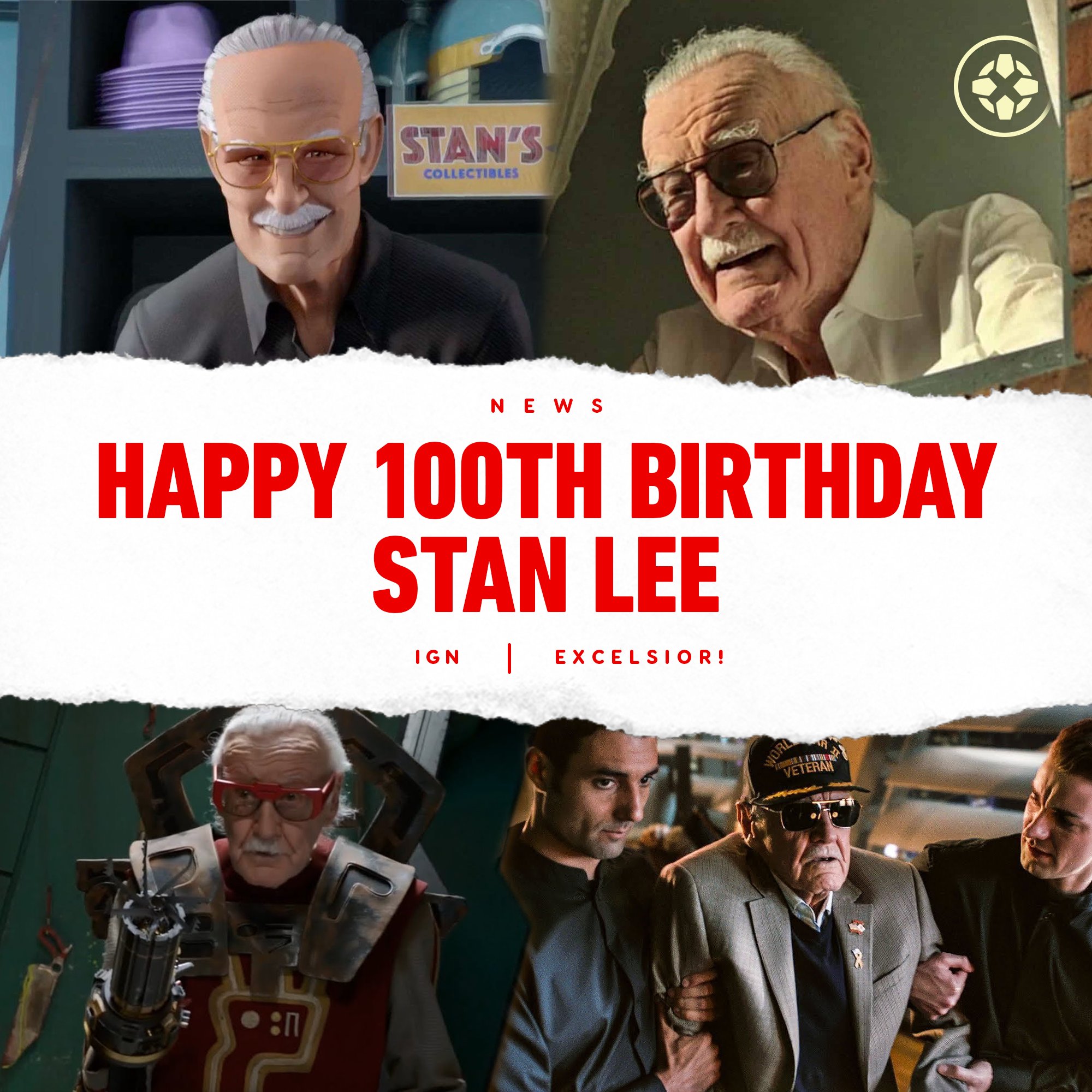 IGN on Twitter "Stan Lee left an mark on the world of