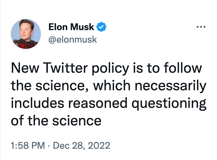 Platforming anti-vaxxers is not "following the science"