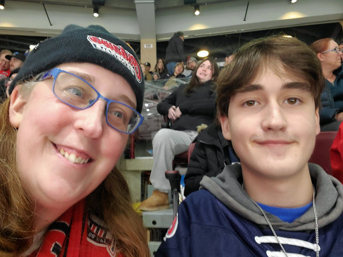 JenniferOMall14's tweet photo. @Oshawa_Generals Sec 111, Row 5, Seats 10&amp;11.  Happy Almost Birthday Ethan. #AlmostATeen #OshawaGeneralsRock https://t.co/CKcrbOT8az
