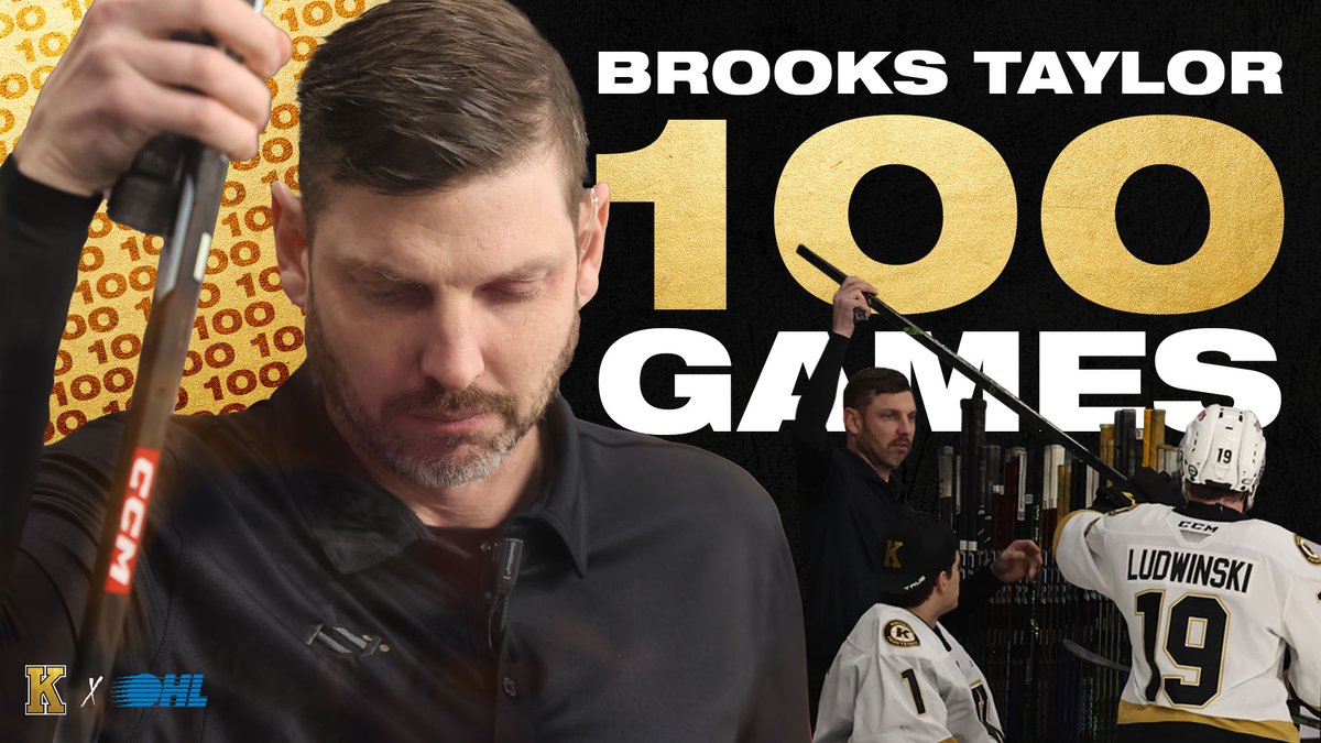 Milestone moment for Brooks Taylor. Tonight marks the 100th #OHL game for Brooks as our head equipment manager.

Congratulations, @PuckSmarts86! 👏👏👏

#FrontsHockey | <a href="/OHLHockey/">Ontario Hockey League</a>