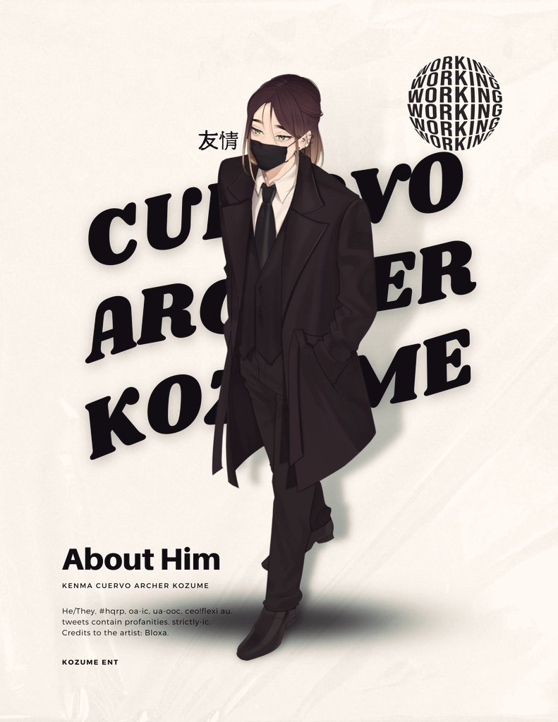 ㅤ
ㅤㅤㅤKenma Cuervo Kozume
ㅤㅤㅤNotㅤ newㅤ to    #hqrp
 ㅤㅤ   rt/like  to   be   mutuals.
ㅤ