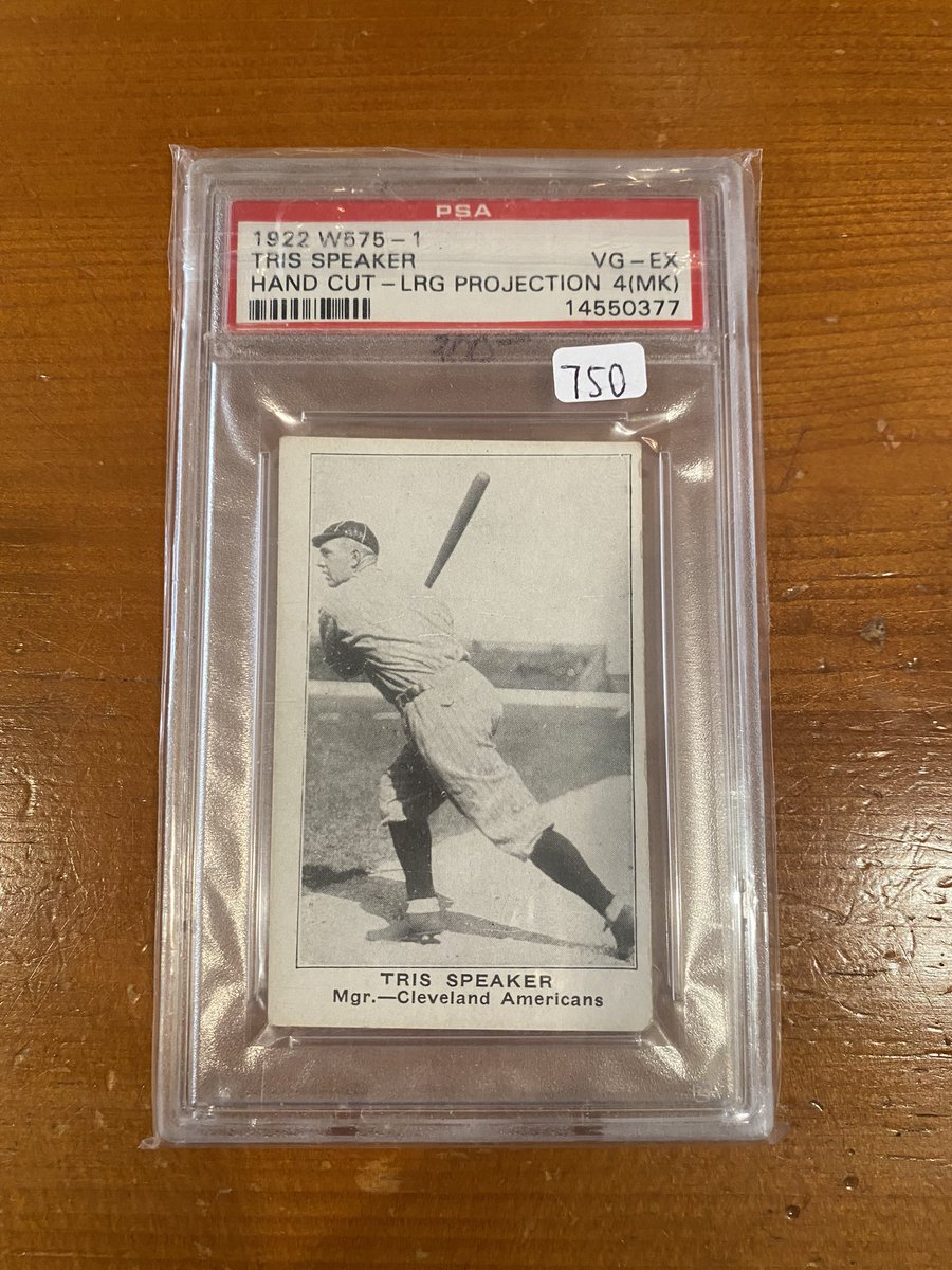 breakoutcards_'s tweet photo. @CardsStory 1922 speaker- $710 highest graded https://t.co/CbfzMbLNeu