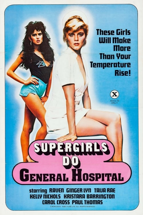 NatsuhikoDan's tweet photo. Supergirls Do General Hospital (1984年)『変態病棟／ザ・ナース』公開: 85年7月 (配給Nセレクト）Hパーチャードによる80's Nurse-coreの隠れ名作。この時期のGリンが看護婦姿ってんだからこれは観ないとダメでしょ。#洋ピン #別冊スクリーン #HenriPachard #Raven #GingerLynn #TaijaRae https://t.co/p6roAEj7tP