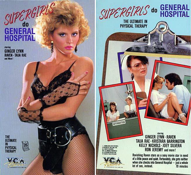 NatsuhikoDan's tweet photo. Supergirls Do General Hospital (1984年)『変態病棟／ザ・ナース』公開: 85年7月 (配給Nセレクト）Hパーチャードによる80's Nurse-coreの隠れ名作。この時期のGリンが看護婦姿ってんだからこれは観ないとダメでしょ。#洋ピン #別冊スクリーン #HenriPachard #Raven #GingerLynn #TaijaRae https://t.co/p6roAEj7tP
