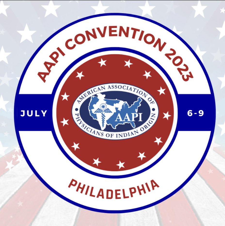 Save the Date!!! AAPI Convention 2023 on July 6-9 in Philadelphia!!