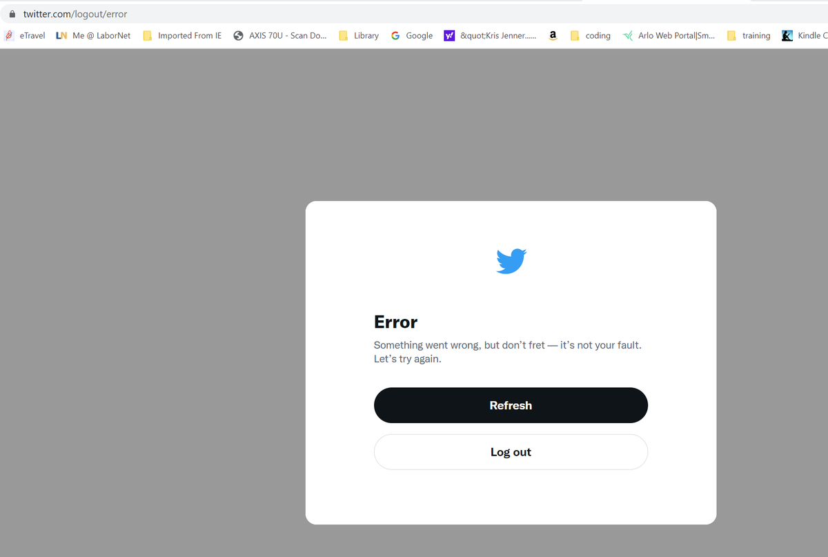 ForPresidentUSA's tweet photo. Posting and getting in appear to have some difficulties attached now. Did Elon break twitter? https://t.co/NbGw5wmkii