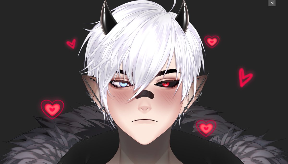 DroolyTV's tweet photo. Hi! My name is DroolyTV and I just had my re-debut!!! Be sure to follow me on Twitch and come enjoy the streams! #VtuberDebut #vtubermodel #Vtubers #ENVtuber #VTuberUprising https://t.co/Raw0Ccwcao
