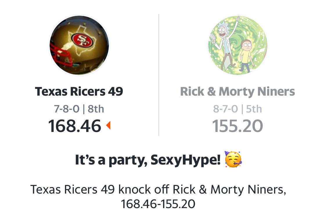 NAOMI on Twitter "Check out my matchup recap at https//football