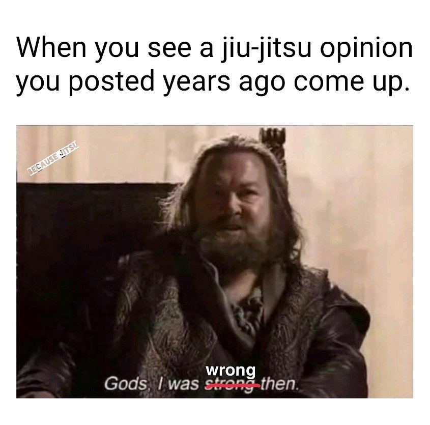 Because_jitsu's tweet image. White belt days don't age well...
#BJJ #GOT