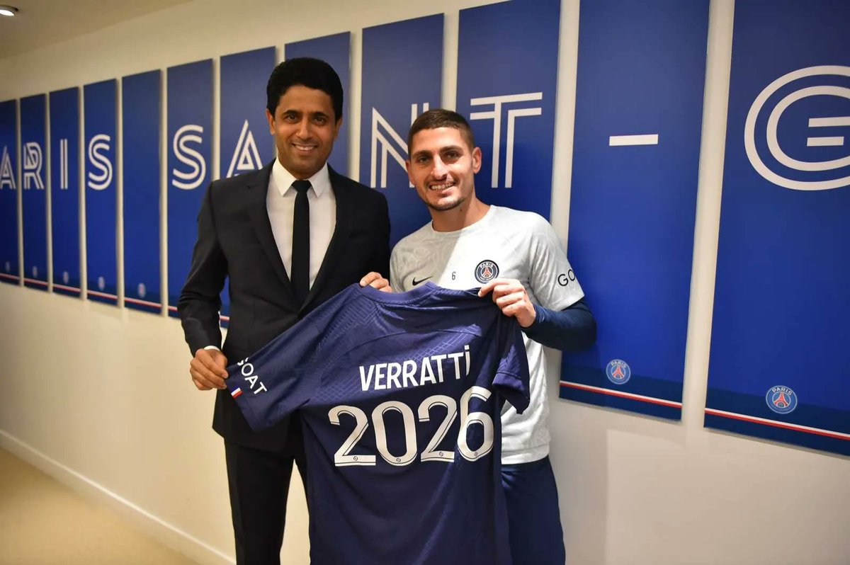 psg_fans_page1's tweet photo. Marco Verratti extends his contract until 2026
Marco Verratti prolonge son contrat jusqu'en 2026
Marco Verratti renova contrato até 2026
#PSG #PSGAcademy #psgrsca #psgfamily #psgfcb #PSGFCGB #PSGOGCN #psgfans #PSGC #PSGVTK #psgteam #psgames #psgamer #psgacademyflorida https://t.co/fKlMzdoChZ
