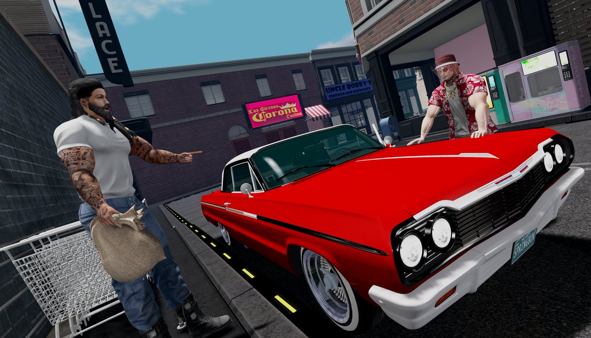 So I was just walking around and this dude stops with the car and offers me a ride.
 "Hop in! I'll take you to the airport!"

Wait a second....I know who this guy is...