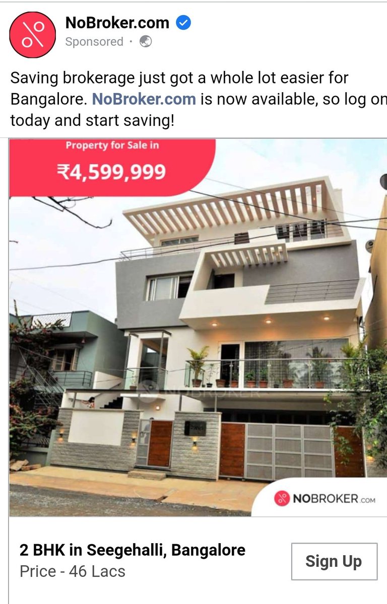 netham91's tweet photo. @nobrokercom Bhai decide toh kar lo khud pehle, ya fir brokers se hi pooch lo :p https://t.co/WKCBhpRZep