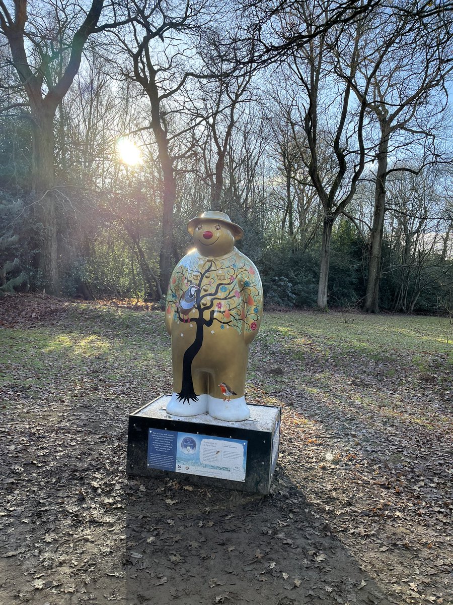 Gorgeous time spent walking with the Snowman #gratitude 
#thesnowman #walkingwiththesnowman #winkwortharboretum #nationaltrust <a href="/nationaltrust/">National Trust</a> 🧡