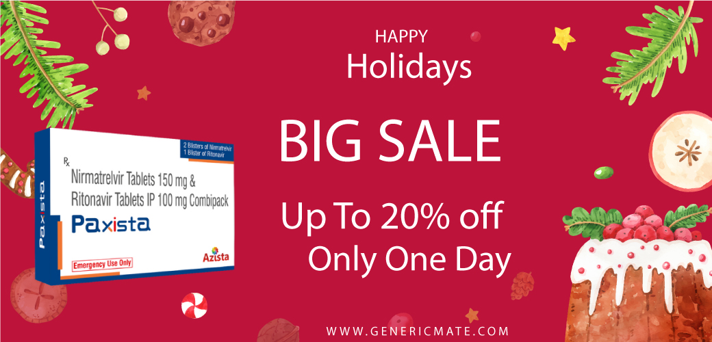 GenericMate's tweet image. #Paxista 
#Paxlovid 
#paxlovid代购 
#CovidVaccines 
#COVID19 
#COVID 

Use Code "GM20" For 🎁Get 20% Off or a big discount on Christmas

Order Now: genericmate.com/product/buy-iv…