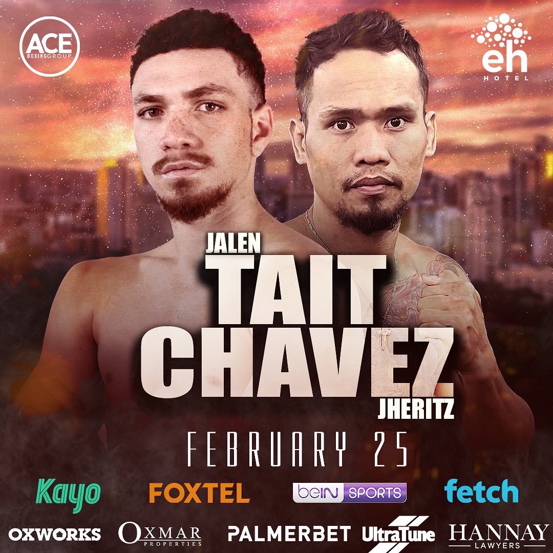AceBoxingGroup's tweet image. #BANGERS 

Undefeated Jalen Tait returns against Jhertiz Chavez and #UNDEFEATED Heavyweight Stevan Ivic takes on Joshua Achampong in his fourth fight in 9 months! Our undercard is coming together nicely for Feb 25 🔥 live on @beINSPORTS_AUS 

#boxing