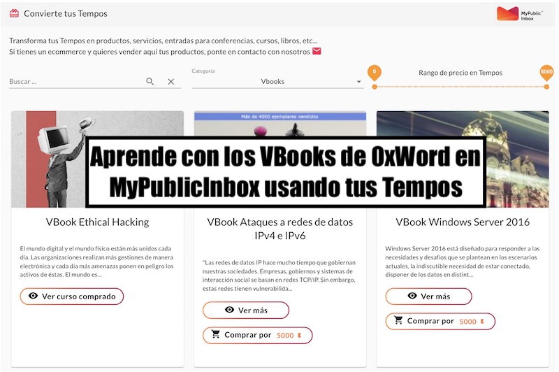chemaalonso's tweet photo. El lado del mal - Aprende Seguridad Informática &amp; Hacking con los VBooks de 0xWord en MyPublicInbox usando tus Tempos https://t.co/p1DsP3tjA8 #hacking #pentest #pentesting #metasploit #cursos @0xWord @mypublicinbox https://t.co/H5mvuPXASw