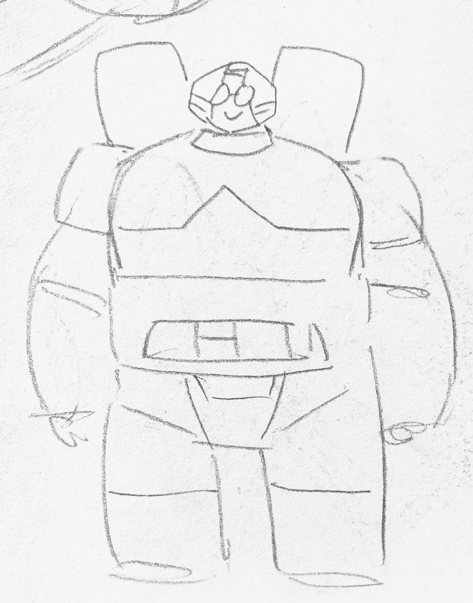 The original chonky Arcee notebook sketch VS current design : D 