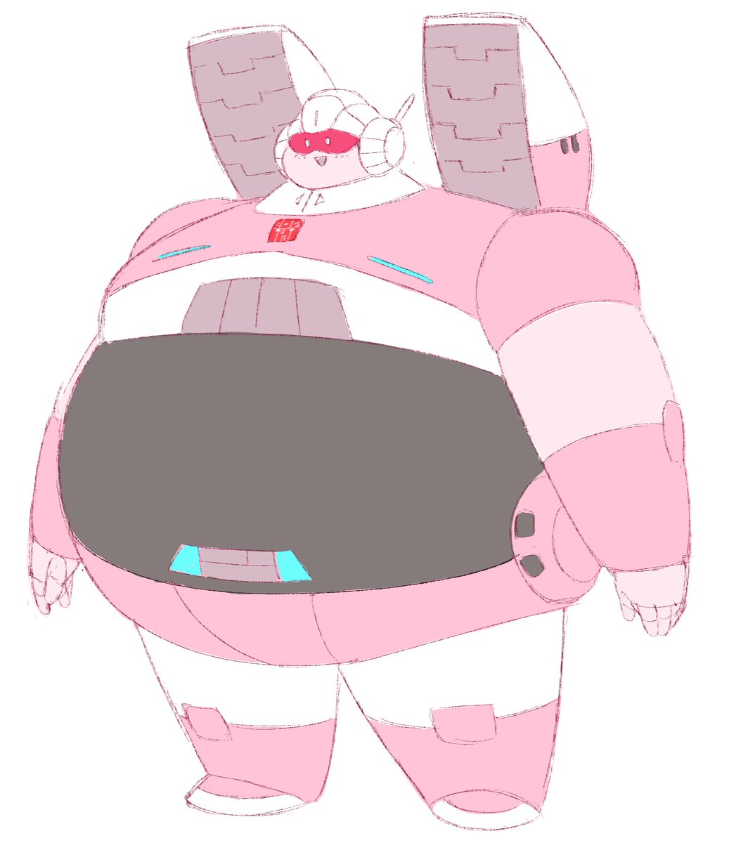 The original chonky Arcee notebook sketch VS current design : D 