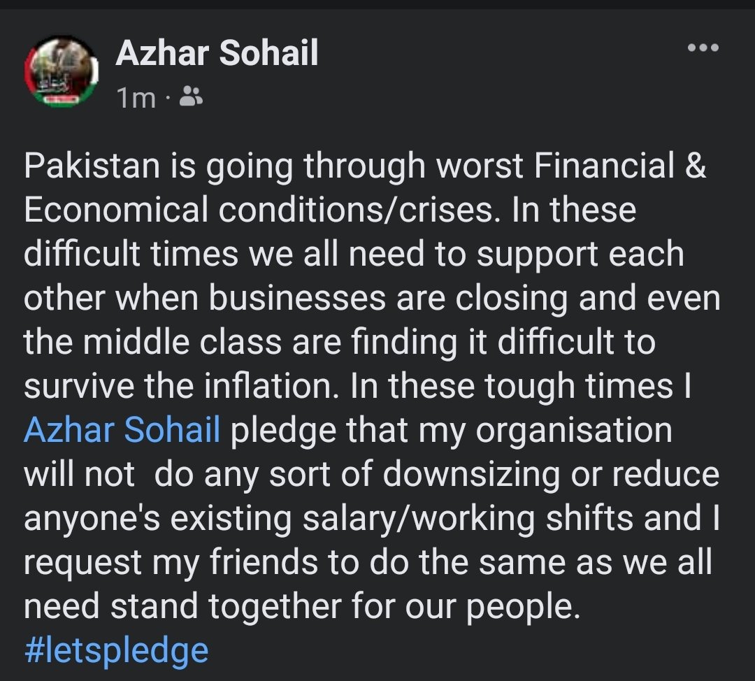 iamazharsohail's tweet image. #Letspledge #Pakistan