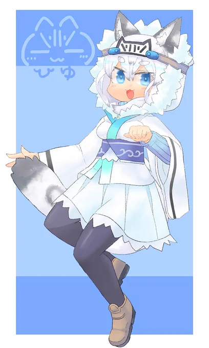 【新作】ユキヒョウの、ひゆちゃん!
常雪街の名物山菜を採取するお仕事をしてます。
山登りが得意な子! 