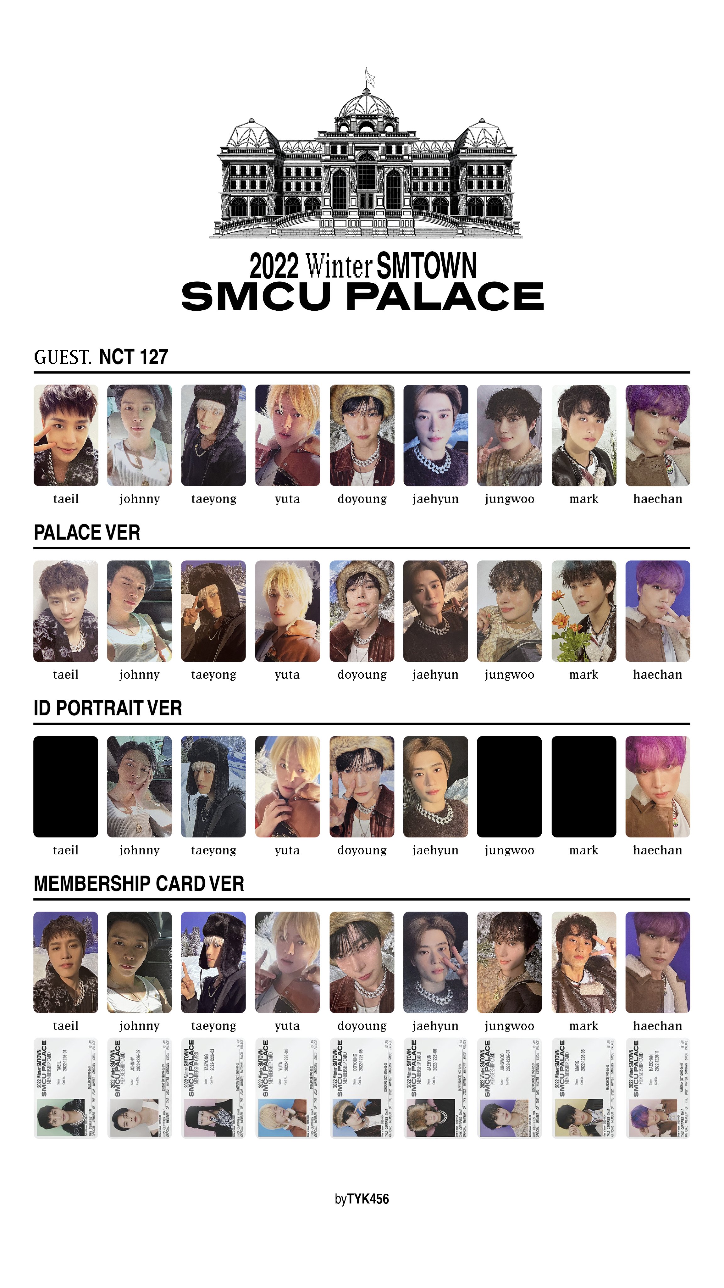 SMTOWN SMCU カラス トレカ ジャニ SMTOWN SMCU カラス トレカ ジャニ