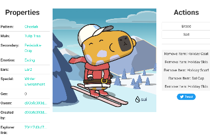 Rachel was thrilled when she opened her Christmas present and found a new set of golf clubs. She couldn't wait to try them out on the course.#CapyHolidays