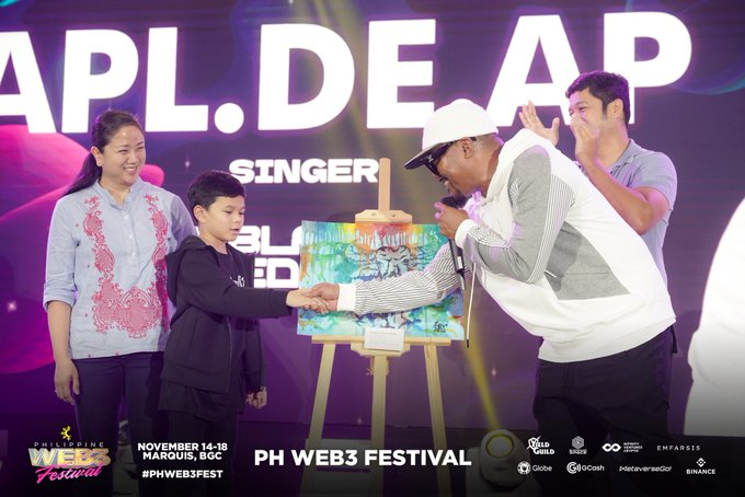 From being non-verbal at age 2 to speaking onstage at <a href="/phweb3festival/">Philippine Web3 Festival | 📅NOV 14-18 📍BGC</a>, sharing his work from our personal FB acct to having it displayed in NY #TimesSquare  for <a href="/NFT_NYC/">NFT.NYC</a>, feat. in <a href="/NFTmeTV/">NFTme TV Series</a>'s #amazonprime episode, to working on an upcoming collab with <a href="/apldeap/">Apl.de.Ap</a>. Beyond grateful!🙏