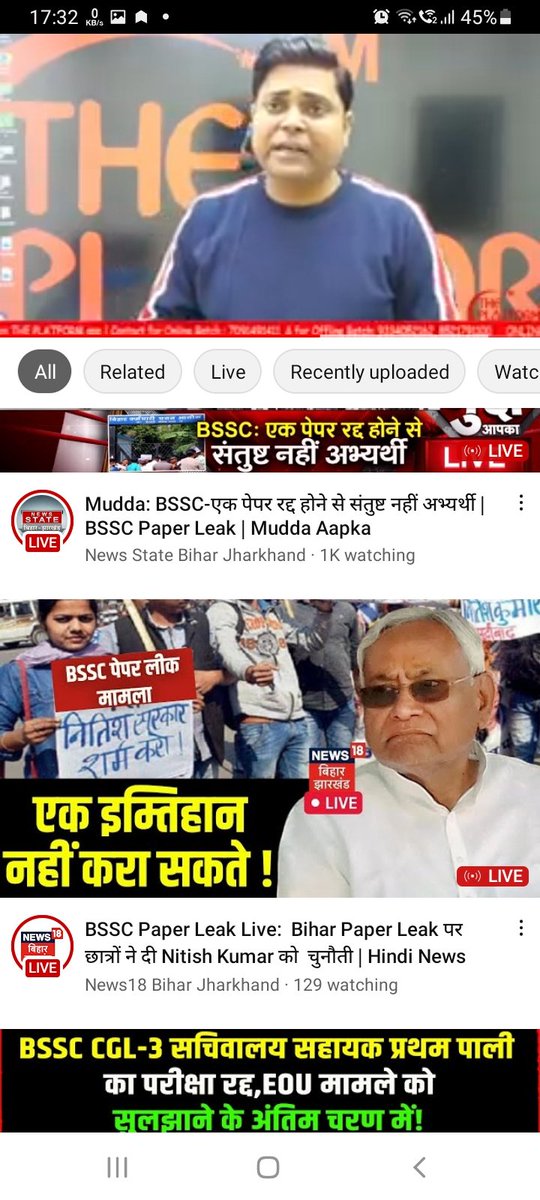 AKamat92's tweet photo. #cancel_BSSC_CGL3_all_shift
A strong RULE and punishment (life time imprison)should be enforced against corrupt people and education Mafiya to saves marituous students life @yadavtejashwi @NitishKumar @PMOIndia @News18India https://t.co/zBLMTeu5WX