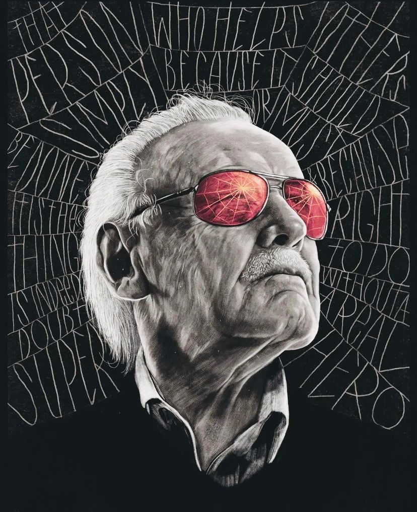 nithinkumar2205's tweet photo. 100 years ago today a legend was born. Stan "The Man" Lee,The architect of the Marvel Universe, a world outside our window and a driving force in popular culture.
#MarvelStudios #Marvel #Excelsior #StanLee100 https://t.co/F5aJgxe2yE