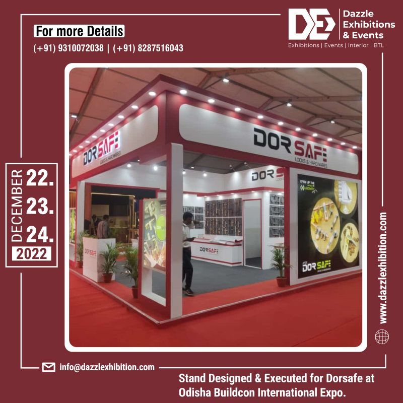 Dazzlexhibition's tweet photo. A neat booth for #dorsafe at Odisha Buildcon International Expo 2022
Designed and Executed by Dazzle Exhibitions and Events
#odishabuildcon #odisha #dorsafe #locksandhardware #futurex #standfabrication #stallfabrication #boothfabrication #boothbuilders #Services #dazzle #Noida https://t.co/udt2S5Gx5S