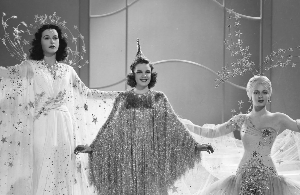 oldhllywoods's tweet photo. the star costumes worn by hedy lamarr, lana turner and judy garland featured in “ziegfeld girl” (1941) https://t.co/MDKGUT7eSJ