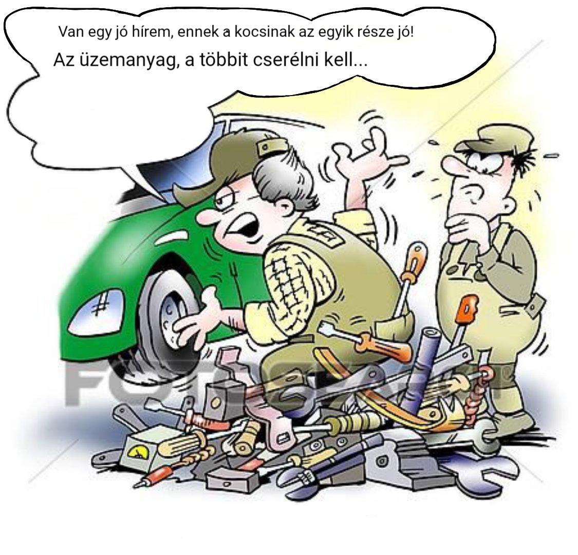 Автомеханик карикатура