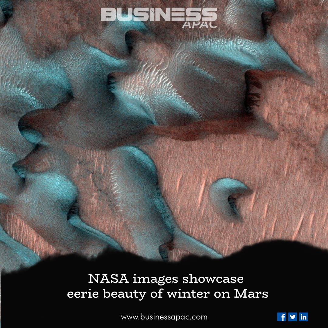 BusinessApac's tweet photo. Mars may seem like a dry, desolate place, but the red planet transforms into an otherworldly wonderland in winter, according to a new video shared by NASA.
#nasa #space #spacemission #nasaspace #mars #spaceexploration #news #like https://t.co/IMnWsWt1zW