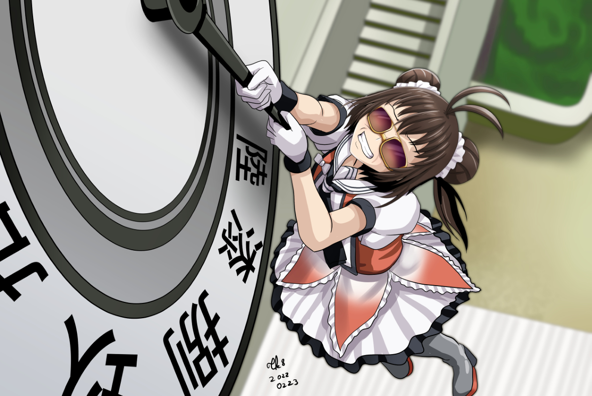 那珂・桃コンビ4選(なんかやたらと増えてたな今年) #艦これ
#今年も残りわずかなのでお気に入りの4枚を貼る 