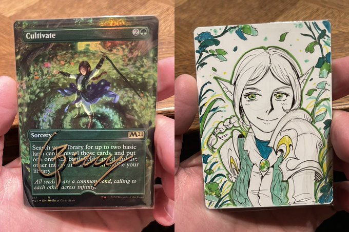 MTG 胸躍る可能性 日本絵 アーティストプルーフ foil