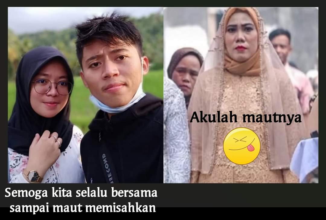 Cie cie ciee... di kalungin bunga sama ayang 🤭