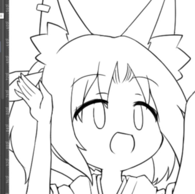 フブキちゃんのFF見ながらお正月絵描いてる('ω' ) 