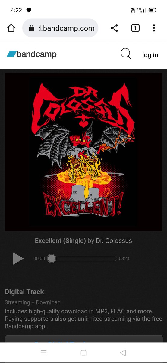 SUPPORT YOUR LOCAL BANDS!
Band: Dr. Colossus 
Origin: Melbourne, Victoria, Australia 🇦🇺
Single: Excellent 
Released: 2015
<a href="/DrColossusBand/">Dr. Colossus</a>