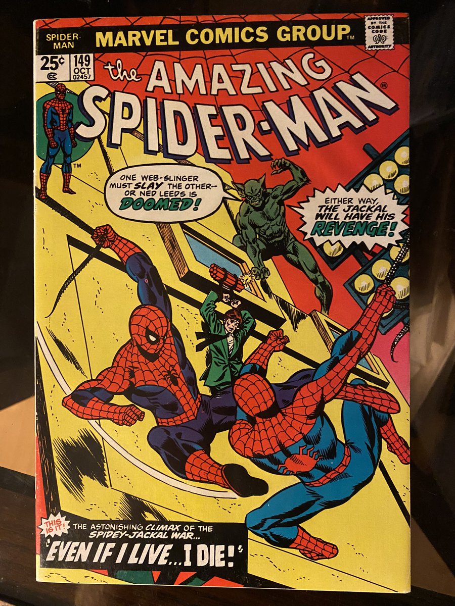 RT @FrankiePaul64: Amazing Spider-Man 149! October 1975!
1st Appearance Ben Reilly! https://t.co/cBntY8G26i