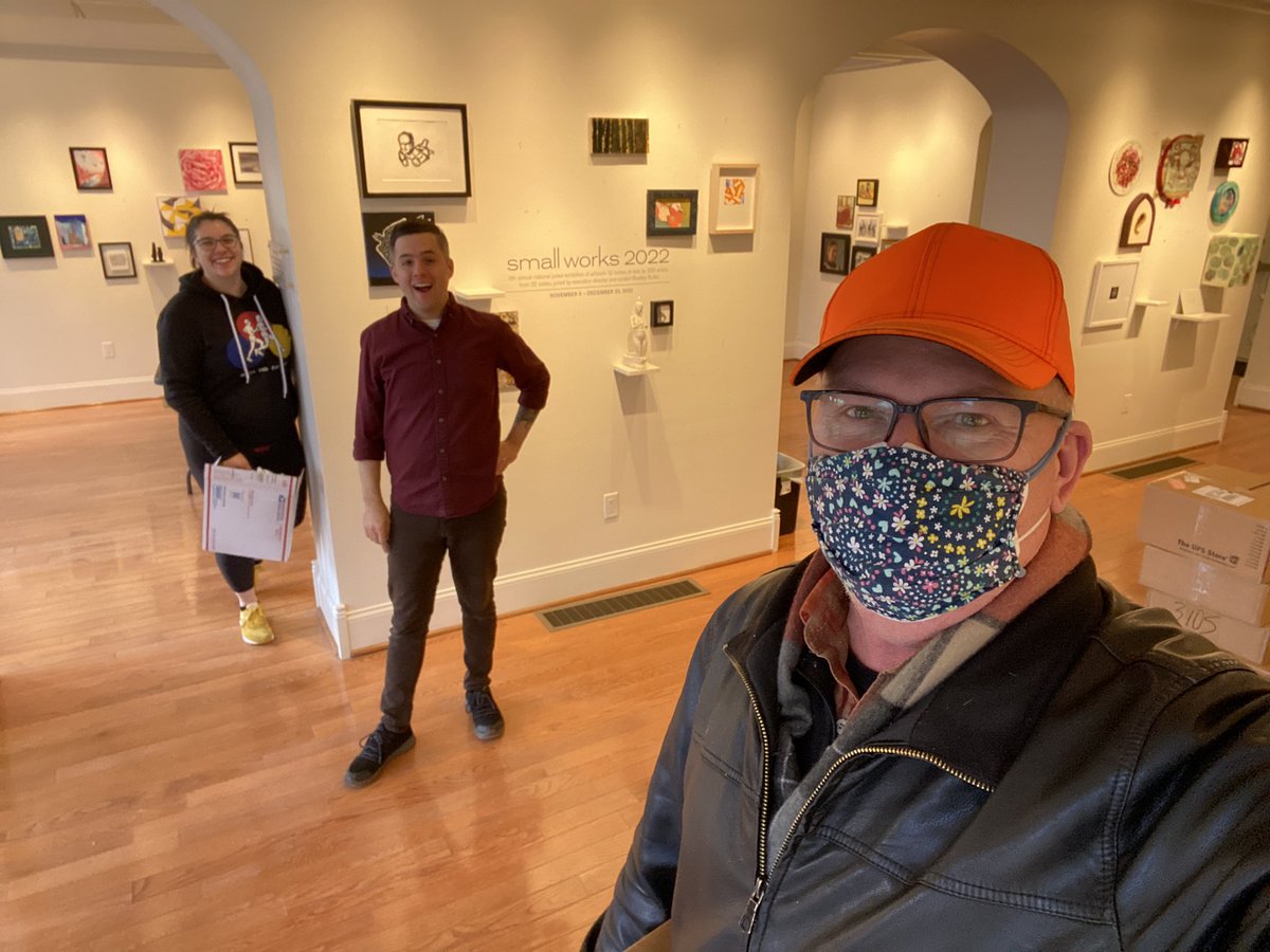 pondaroski's tweet photo. 20221228 Self-Portrait Picking Up Small Works 2022 Pinhole At Main Street Arts Gallery During A Global Pandemic, Clifton Springs, NY. Z.
#bradleybutler
#sarahbutler
#mainstreetartsgallery
#smallworks2022
#selfportrait
#globalpandemic
#zorangehat
#pondaroski
#JoeZiolkowski https://t.co/vaH0sIBNQ7