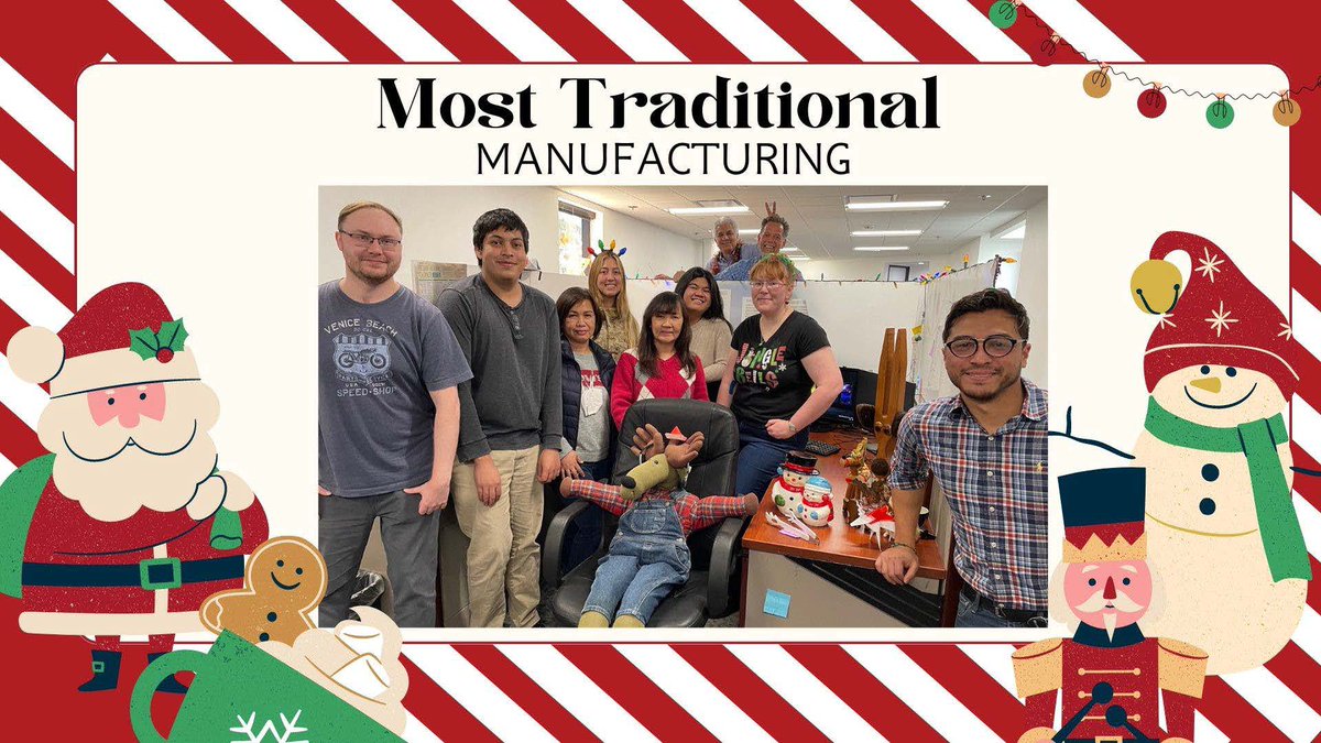 Biocept's tweet photo. We’re simply having a wonderful festive thyme! Thanks to all those who made our space feel jolly during our holiday workplace decorating contest and congratulations to our winners! (Part 1) https://t.co/YJ7rlhPL8f