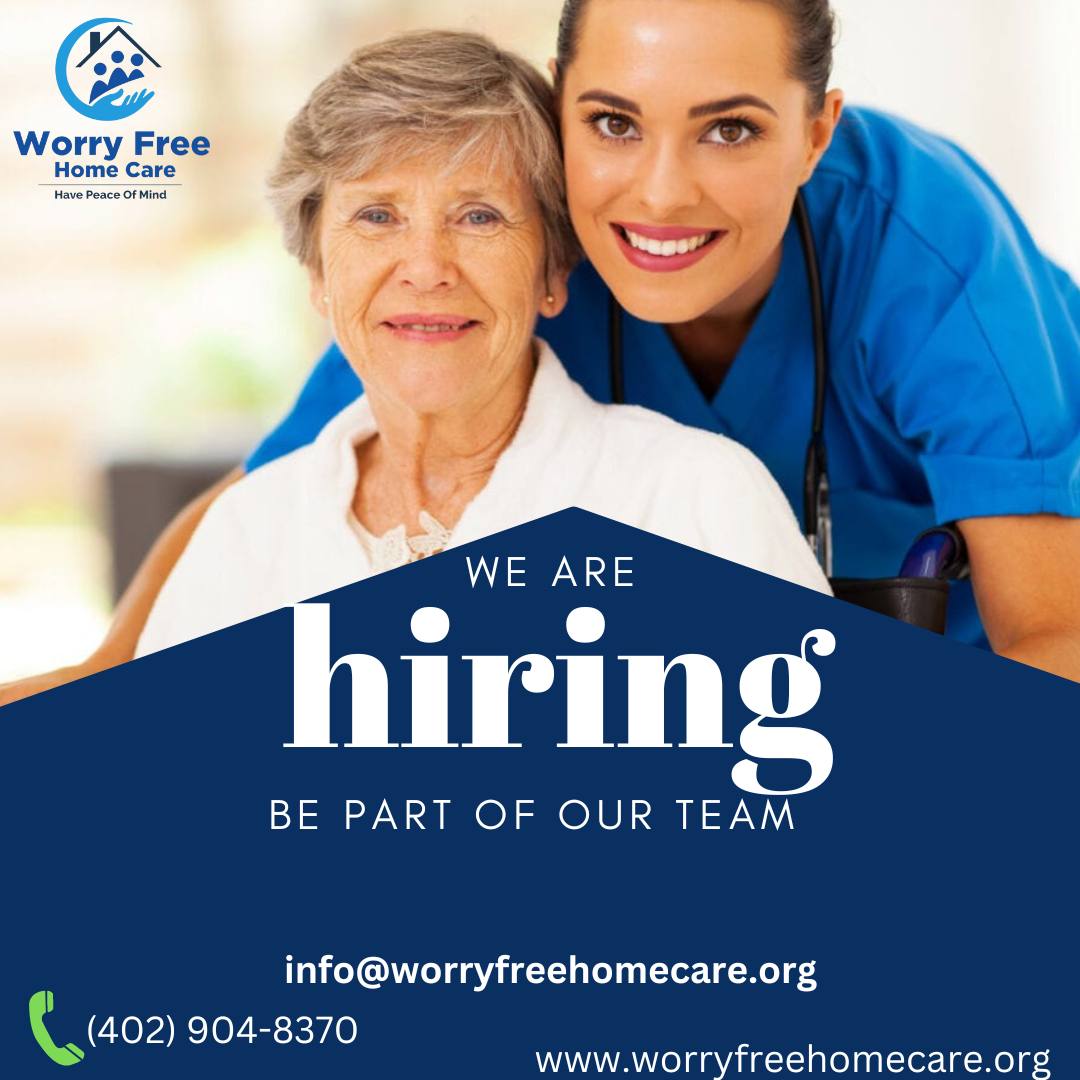 WorryfreeHC's tweet photo. Are you looking for a caring &amp; loving working environment? Join our Family today by applying info@worryfreehomecare.org or 
Call 📱(402) 904-8370
https://t.co/SeTLKTR2ft 
#seniorcare #caregivers
#homecareagency #memorycareservices #companionshipcare #respitecare #errands https://t.co/auFQspmUkQ