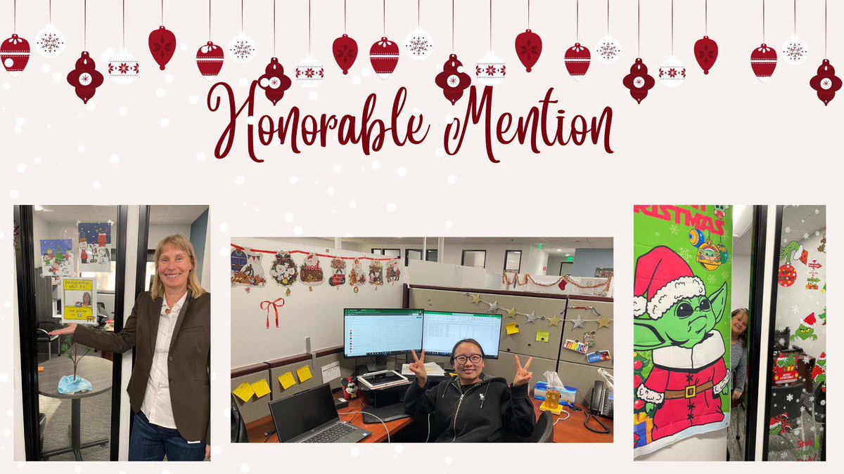Biocept's tweet photo. We’re simply having a wonderful festive thyme! Thanks to all those who made our space feel jolly during our holiday workplace decorating contest and congratulations to our winners! (Part 3) https://t.co/YmUCVfSJE2