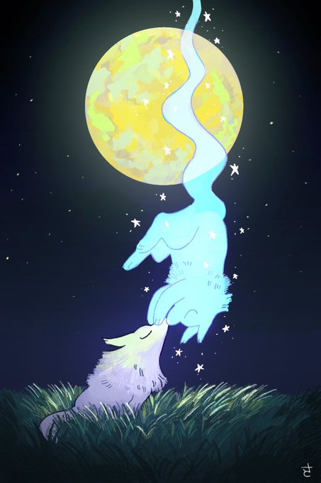 「満月 夜空」のTwitter画像/イラスト(新着)｜17ページ目