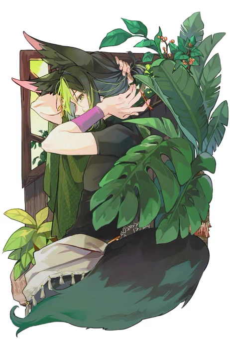 #原神  #Genshinlmpact #Tighnari 最近太忙拉…! 