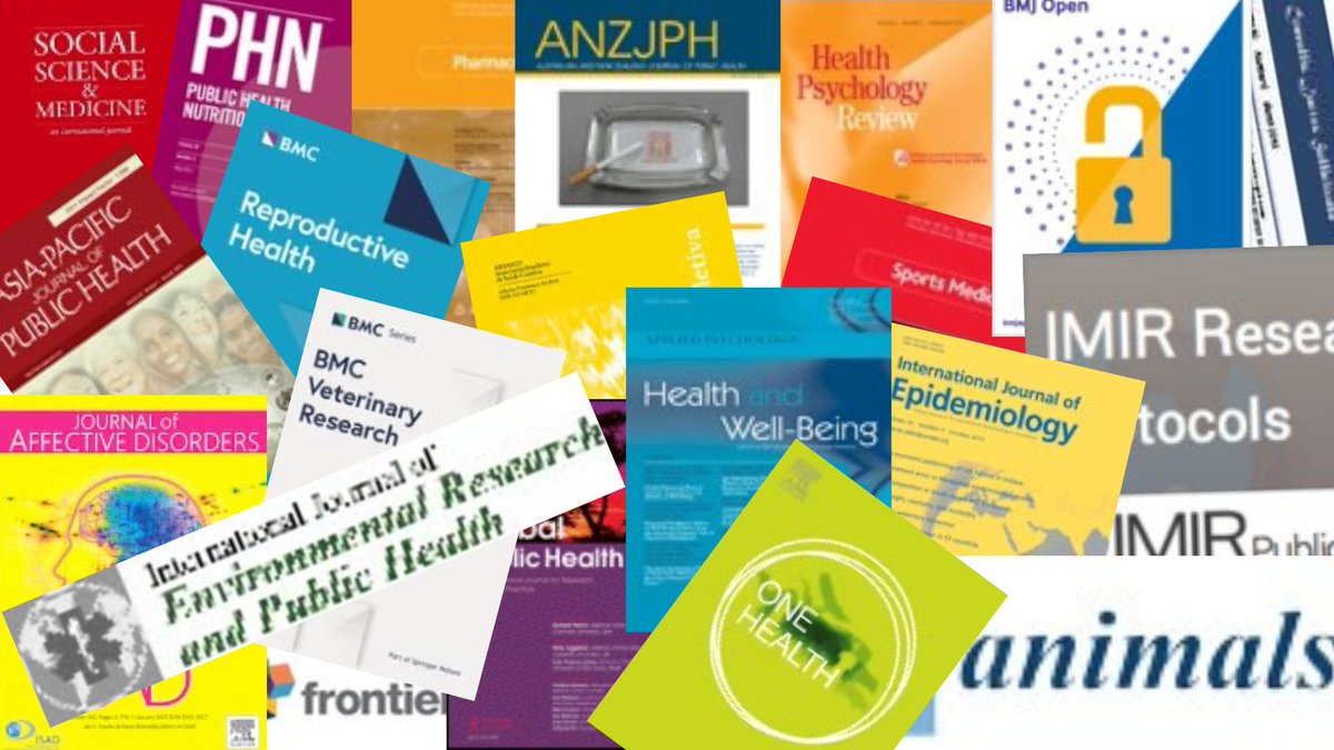 Looking to catch up on your reading?  #NossalInstitute's staff are active researchers.  Take a look at some of our recent publications.
#AppliedResearch #HavingImapct
ow.ly/jeJK50M0yet

@UniMelbMDHS @alxrbnson @LivestockGlobal @sumitkane 
@AcademicChatter