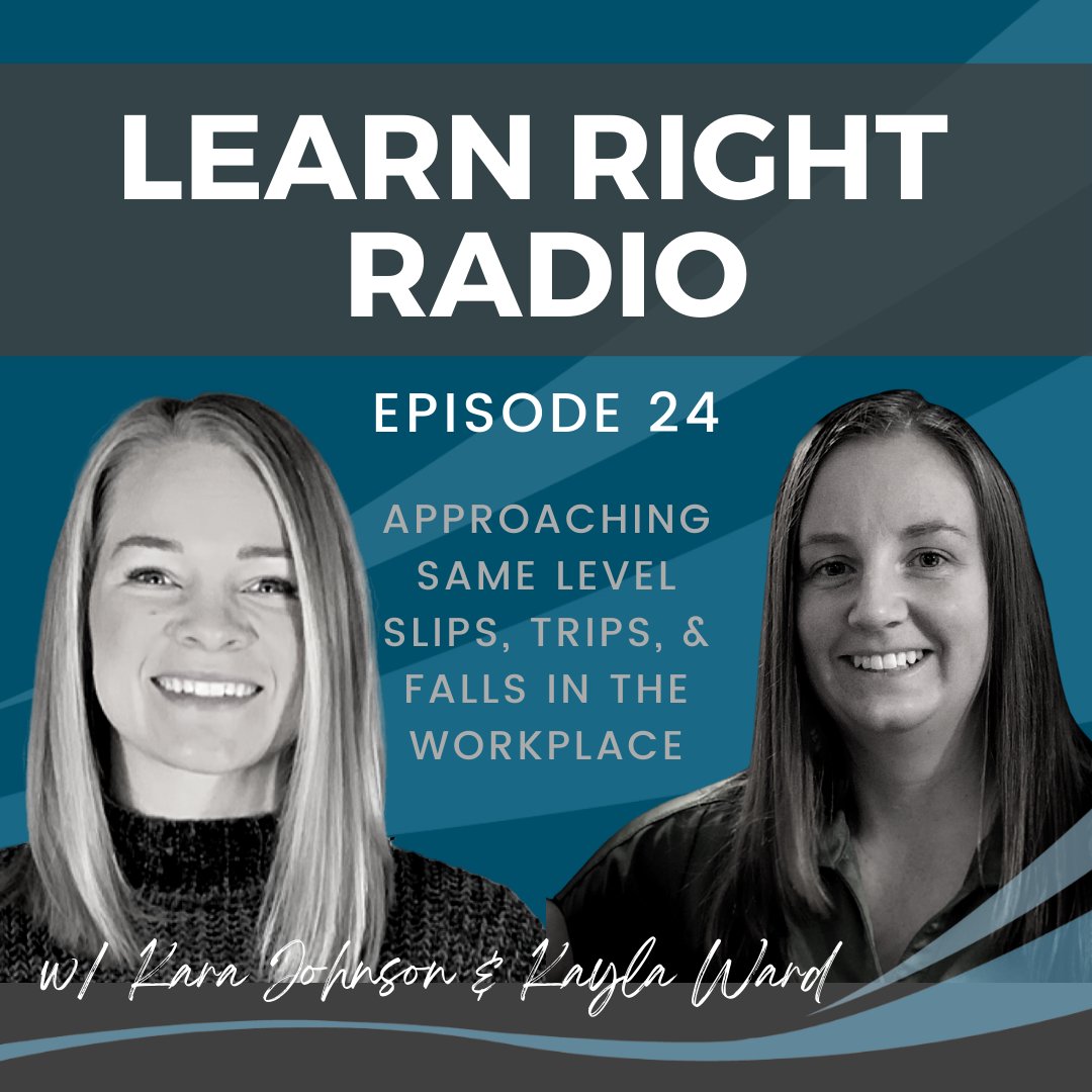 learnrightu's tweet photo. S2.24 - Finishing out 2022 (and season 2), we have Kara Johnson lead the conversation around slips, trips, and falls with guest Kayla Ward.

link: https://t.co/qHDMVAxf67

#InjuryPrevention #IndustrialSportsMedicine #AthleticTrainer #WorkplaceHealth
#PhysicalTherapist https://t.co/zgZyNJ6dY3