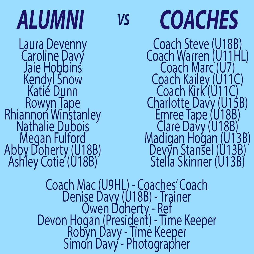 SGHARockets's tweet photo. Coaches came out with the 2-1 win in the Alumni vs Coaches game last night! #stittsvillerockets #alumnigame https://t.co/uUeXpx3271