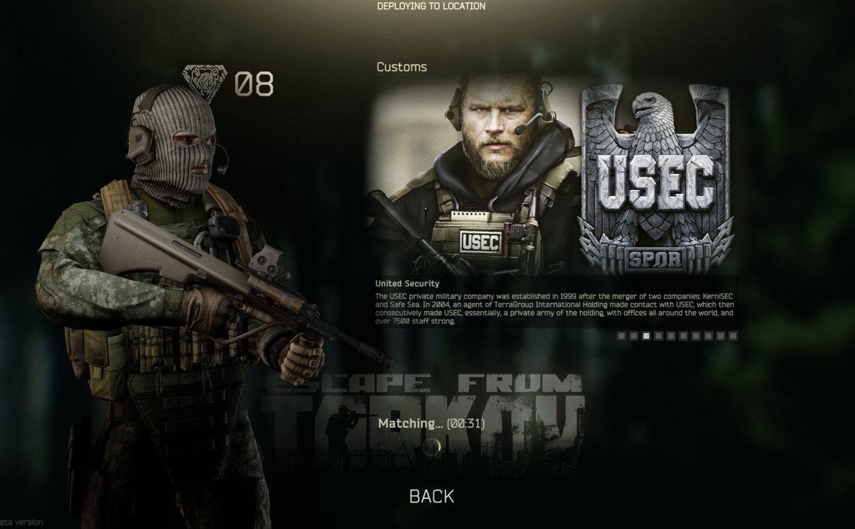 TheIrishMan_TTV's tweet photo. We live boys! #wipe #EscapefromTarkov #BattleStateGames come watch at: https://t.co/iNoijiye6G https://t.co/8wCWSmkugV